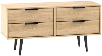 Hong Kong with Wooden Legs Oak Bed Box