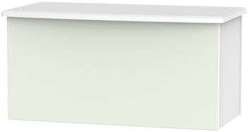 Knightsbridge Cashmere Matt and White Blanket Box