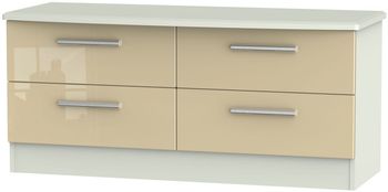 Knightsbridge Mushroom and Cashmere Matt Bed Box