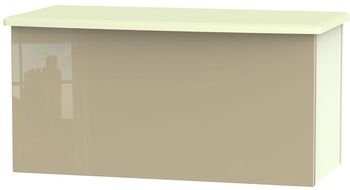 Knightsbridge Mushroom and Cream Blanket Box