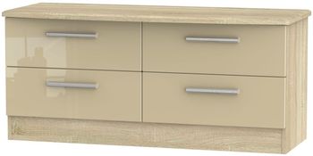 Knightsbridge Mushroom and Oak Bed Box
