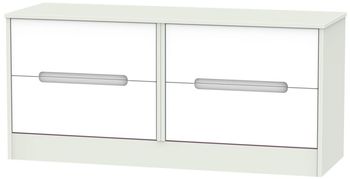Monaco White and Cashmere Bed Box
