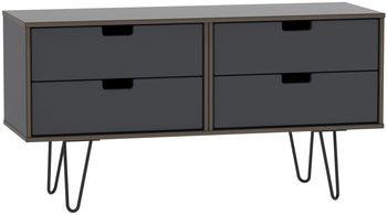 Shanghai Graphite Hairpin Legs Bed Box