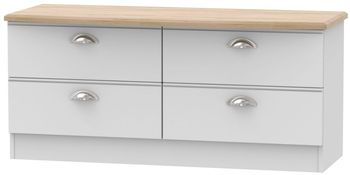 Victoria Grey and Riviera Oak Bed Box