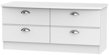 Victoria White Bed Box