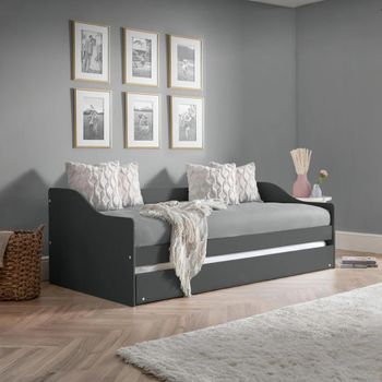 Elba Dark Grey Daybed