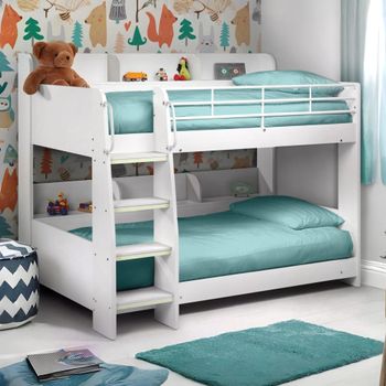 Domino White Bunk Bed