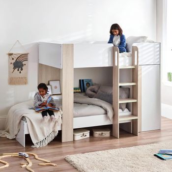 Horizon White Bunk Bed