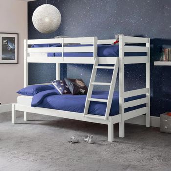 Merlin Triple Sleeper White Bunk Bed