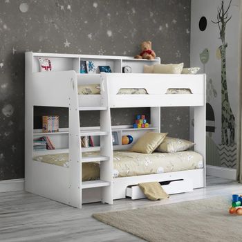 Orion White Bunk Bed