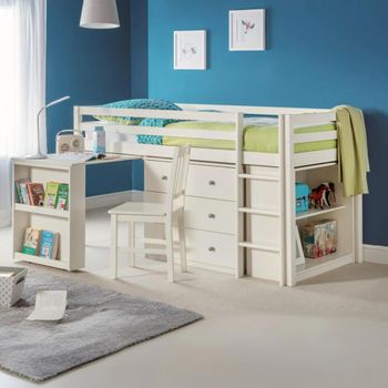 Roxy Sleepstation White Bed