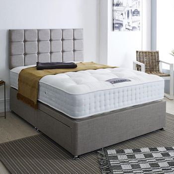 Natural Classic Wool 800 Platform Top Divan Bed - Sizes Available