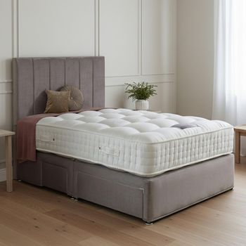 Natural Royal Crown 2000 Platform Top Divan Bed - Sizes Available