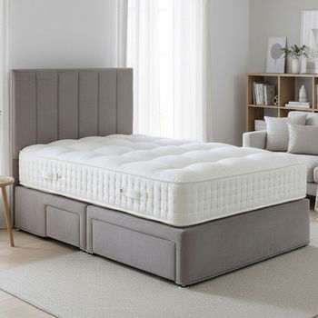 Natural Royal Crown 3000 Platform Top Divan Bed - Sizes Available