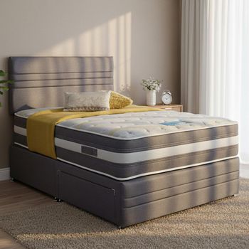 Firm Edge Cloud Lite Opulence 1500 Platform Top Divan Bed - Sizes Available