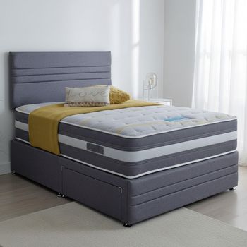 Firm Edge Cloud Lite Tranquility 1000 Platform Top Divan Bed - Sizes Available