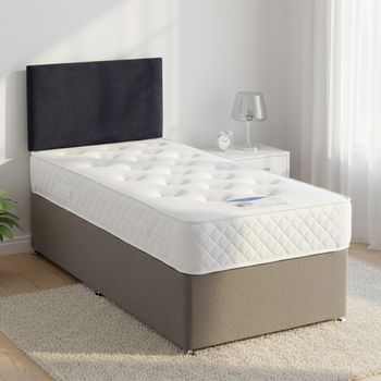 York Platform Top Divan Bed - Sizes Available