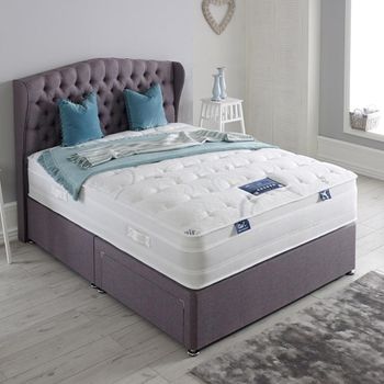Air Flow Gel 2000 Platform Top Divan Bed - Sizes Available
