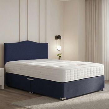 Pocket Plus Memory 1000 Platform Top Divan Bed - Sizes Available