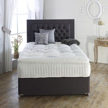 Sicily Pillow 2000 Platform Top Divan Bed - Sizes Available
