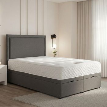 Silk Pocket Spring 1000 Platform Top Divan Bed - Sizes Available
