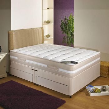 Georgia Orthopaedic Platform Top Divan Bed - Sizes Available