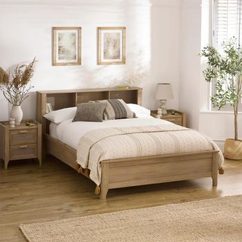 Sydney Oak Bed - Sizes Available