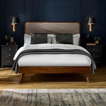 Walden Walnut Bed - Sizes Available