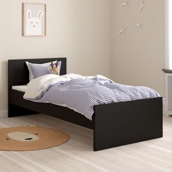 Naia Black 3ft Single Bed