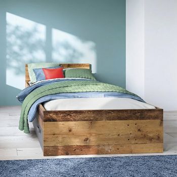 Brooklyn 3ft Single Rustic Bed