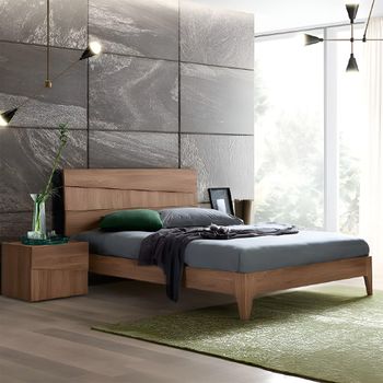 Storm Italian Olmo Tabacco Bed - Sizes Available