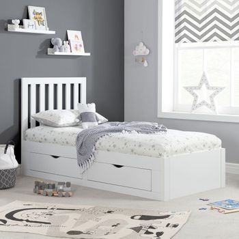 Appleby Kids White Slatted Bed