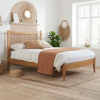 Berwick Oak Bed - Sizes Available