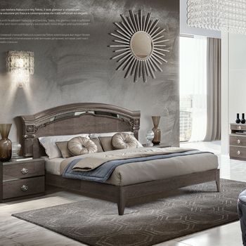 Nabucco Italian Silver Birch Bed - Sizes Available