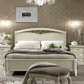 Nostalgia Italian Curvo Fregio Ricordi 6ft Queen Size Bed