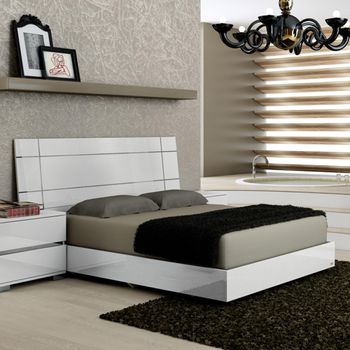 Dream White Bed - Sizes Available