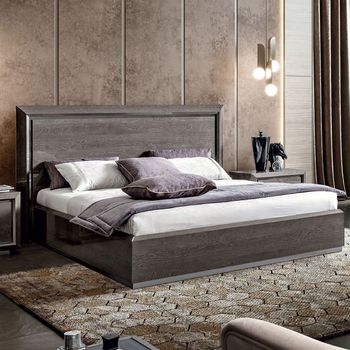 Elite Italian Silver Birch Bed - Sizes Available
