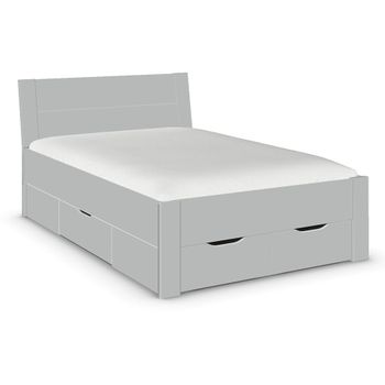 Aditio Silk Grey 4ft 6in Double Bed