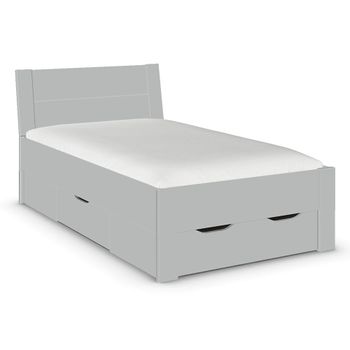 Aditio Silk Grey 4ft Small Double Bed