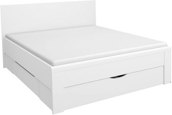 Rivera White Bed - Sizes Available