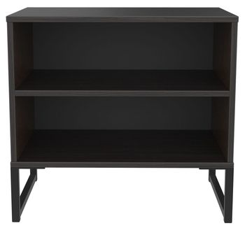 Diego Black Midi Bedside Table