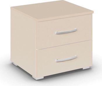 Aditio Champagne 2 Drawer Bedside Cabinet