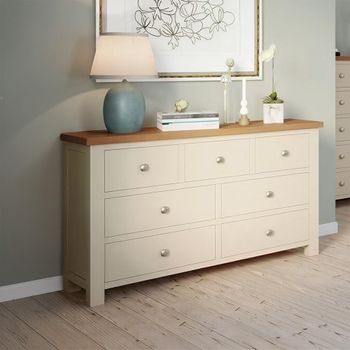 Lundy Ivory Painted 3+4 Drawer Chest