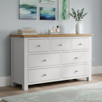 Lundy Grey Painted 3+4 Drawer Chest