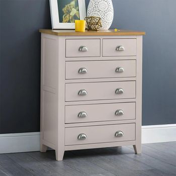 Richmond Grey 4+2 Drawer Chest