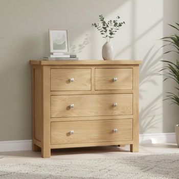 Appleby Oak 2+2 Drawer Chest