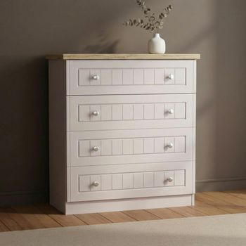 Vienna Cashmere 4 Drawer Chest