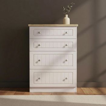 Vienna Cashmere 4 Drawer Deep Chest