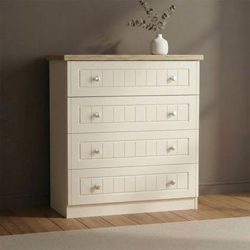 Vienna Cream 4 Drawer Chest