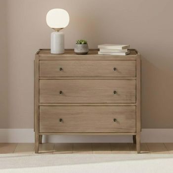 Chesterton Natural Rattan 3 Drawer Chest of Drawers